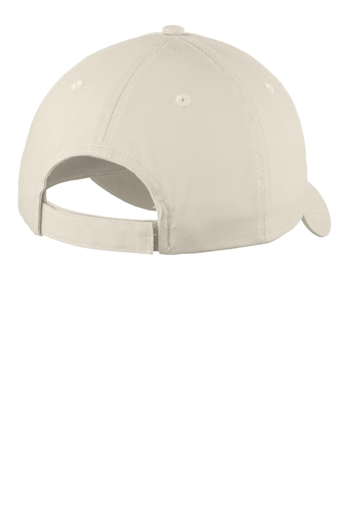 Port & Company® Six-Panel Unstructured Twill Cap