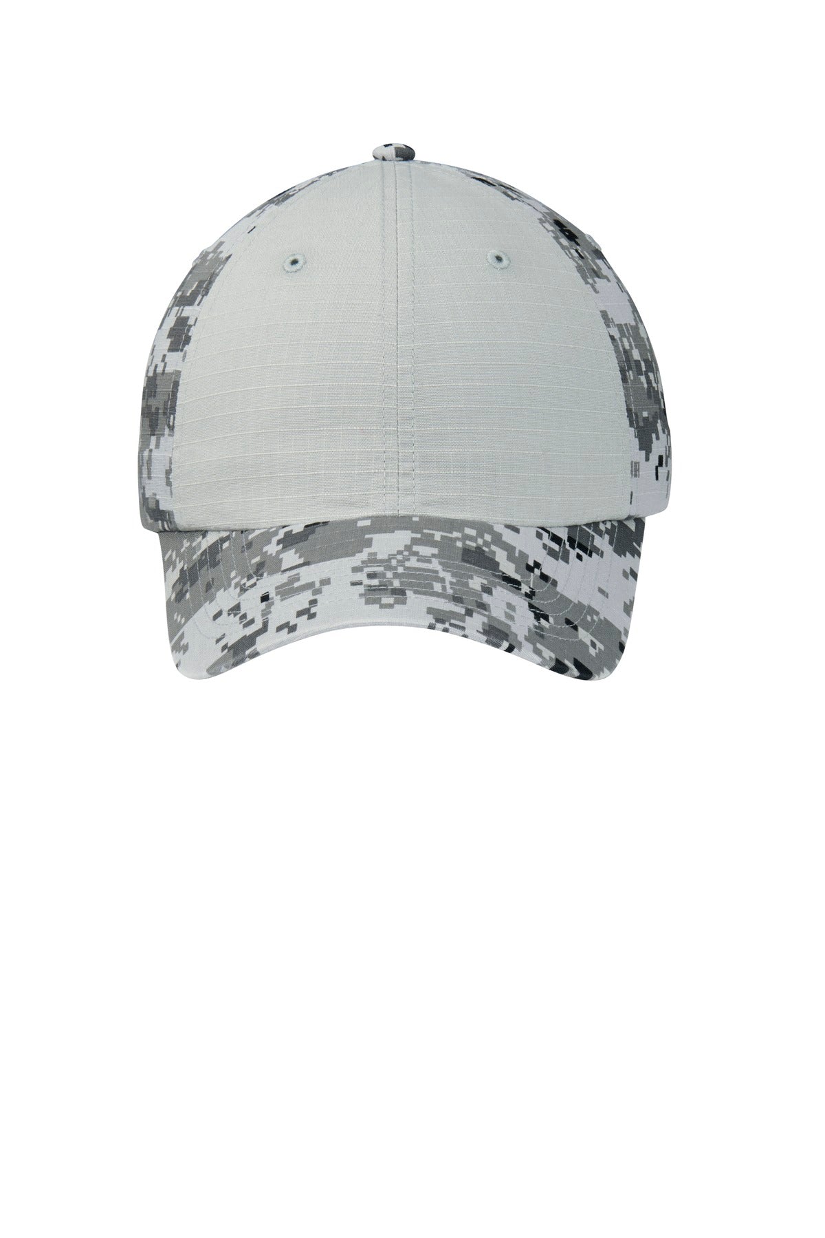 Port Authority® Colorblock Digital Ripstop Camouflage Cap