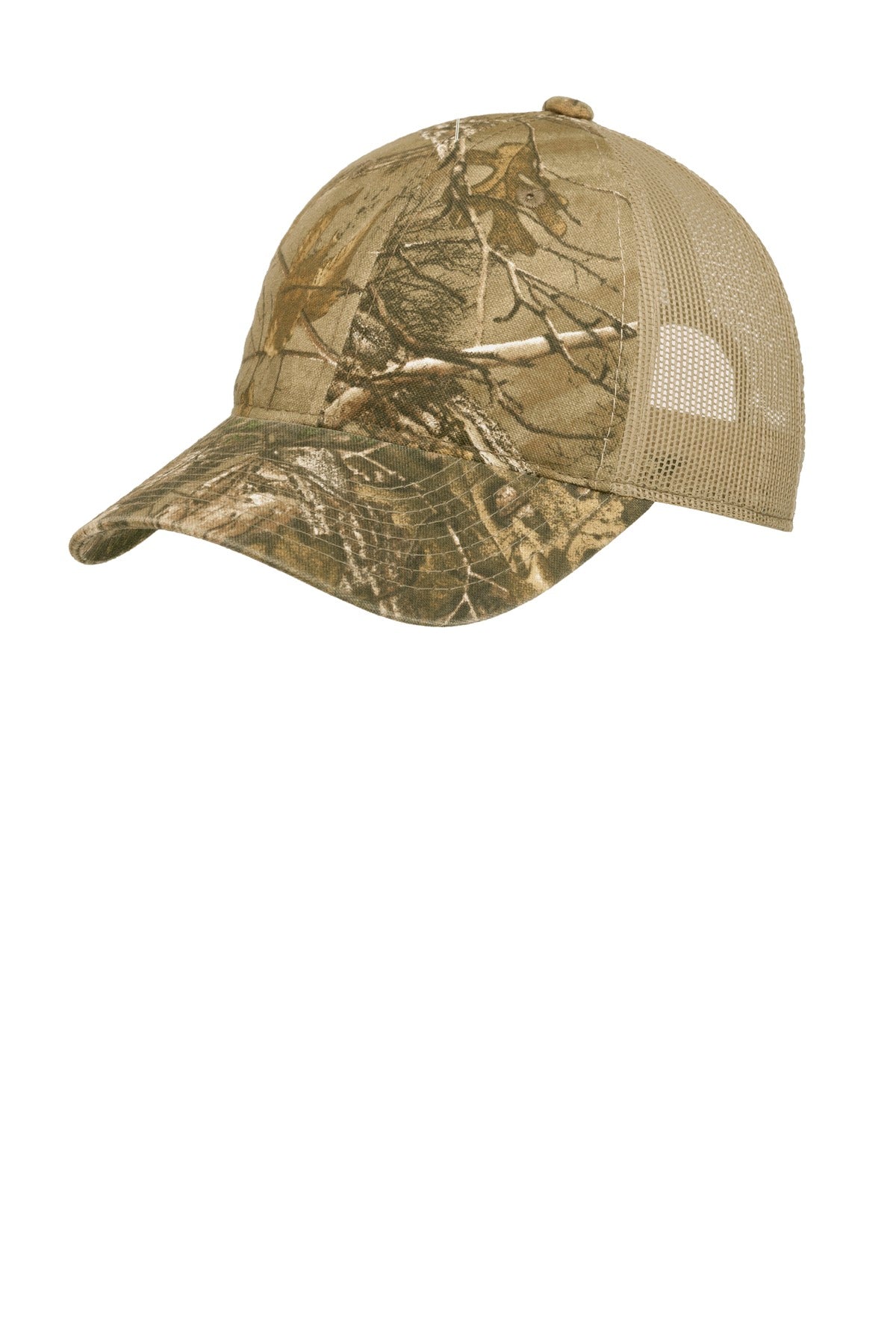 Port Authority® Unstructured Camouflage Mesh Back Cap