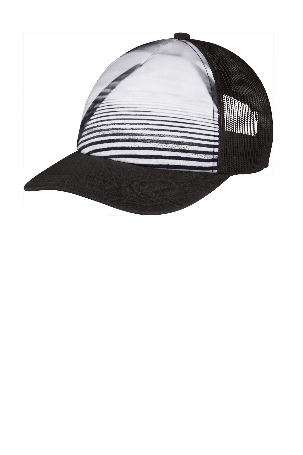 Port Authority® Photo Real Snapback Trucker Cap