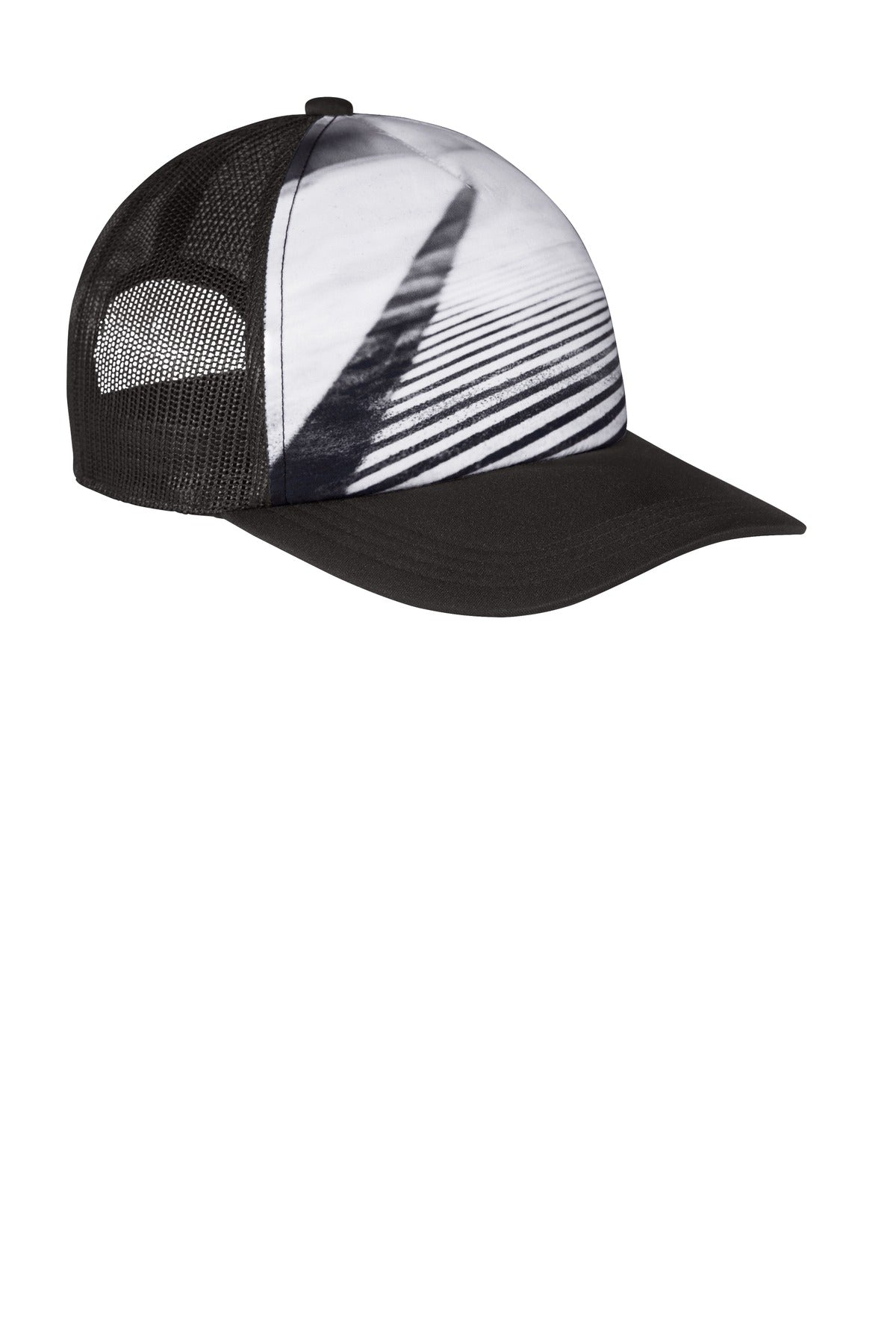 Port Authority® Photo Real Snapback Trucker Cap