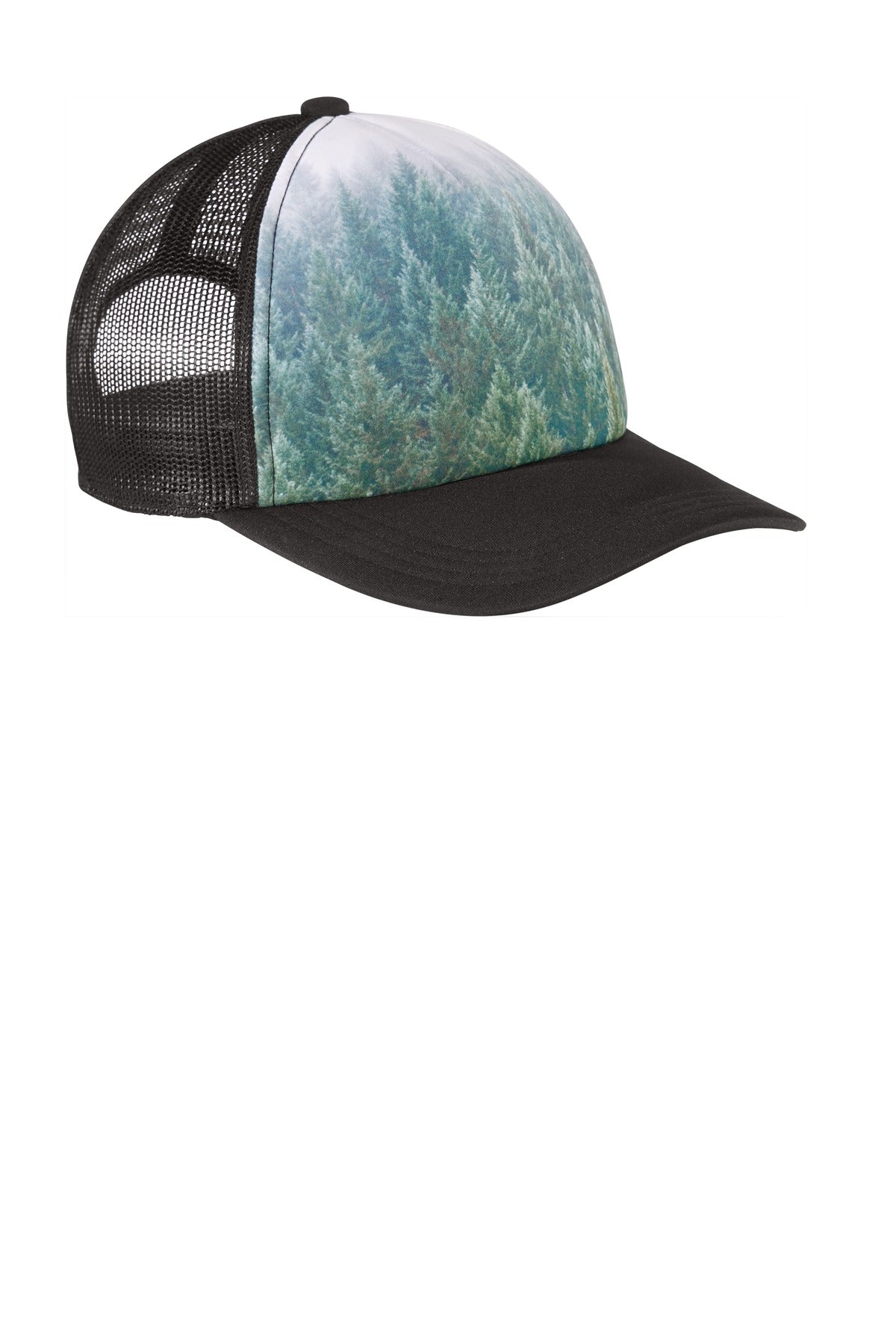 Port Authority® Photo Real Snapback Trucker Cap