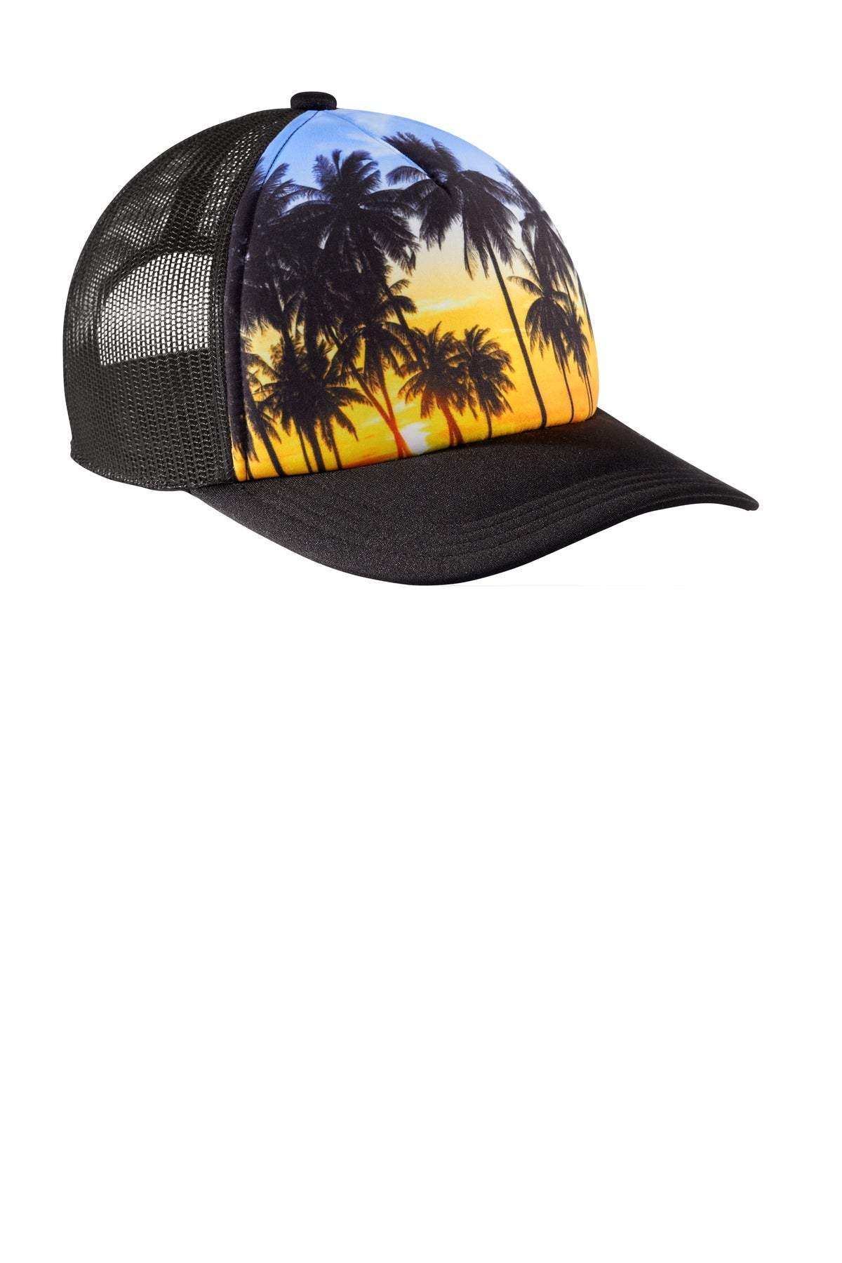 Port Authority® Photo Real Snapback Trucker Cap