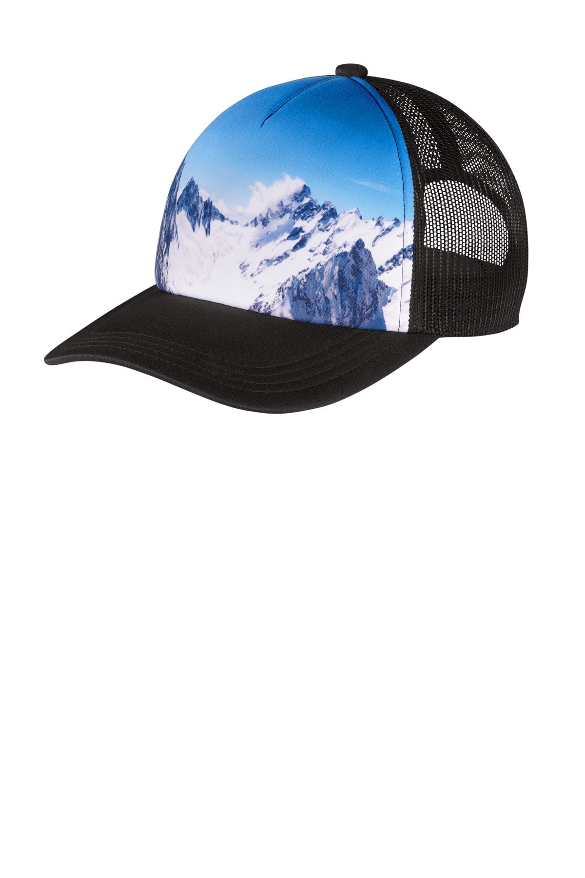 Port Authority® Photo Real Snapback Trucker Cap