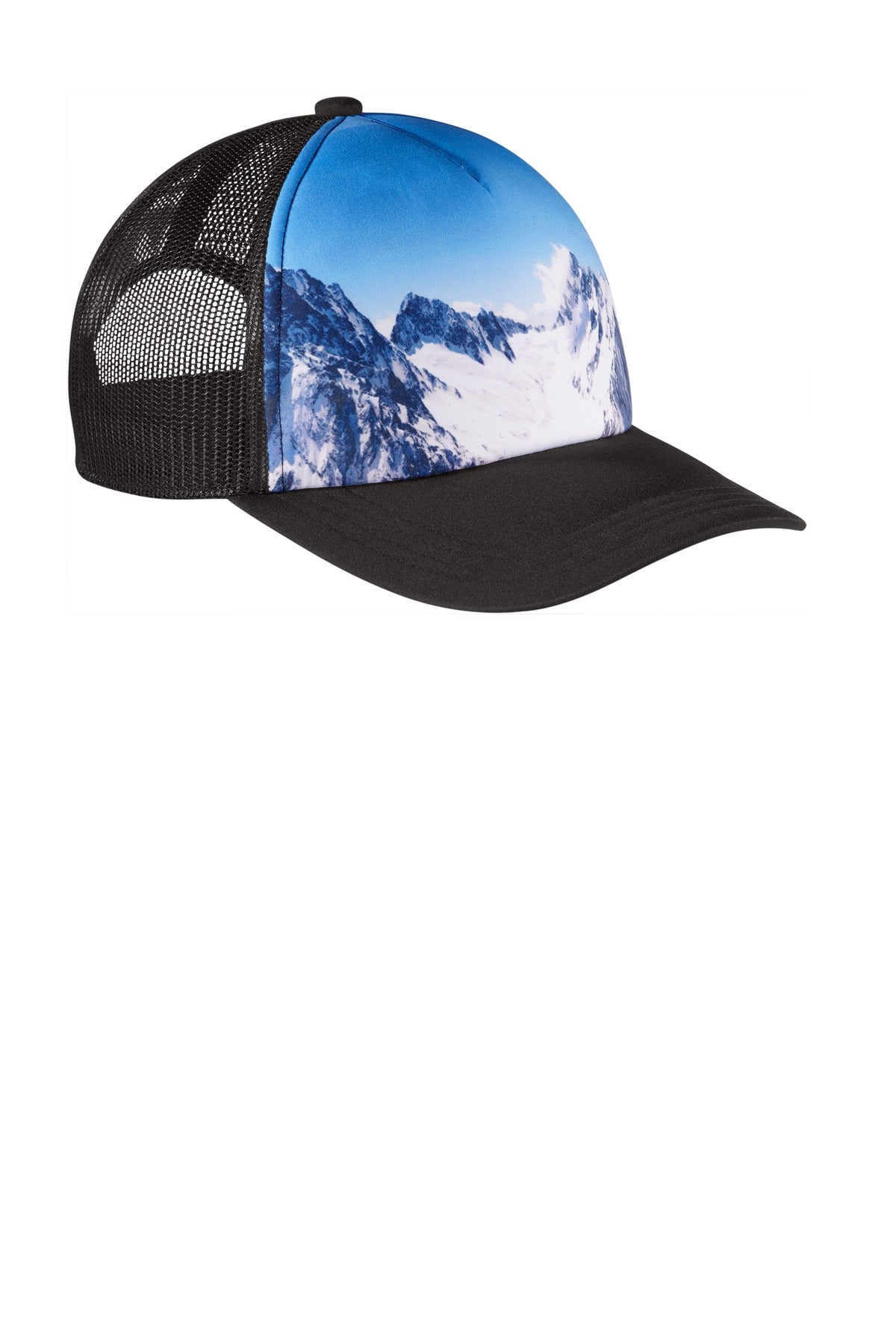 Port Authority® Photo Real Snapback Trucker Cap