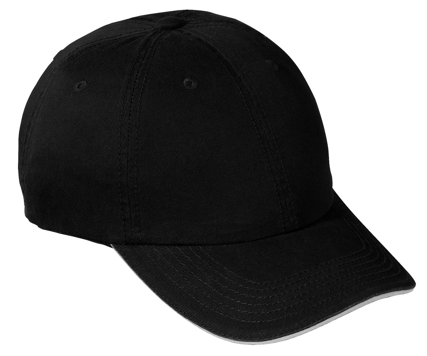 Port & Company®Washed Twill Sandwich Bill Cap