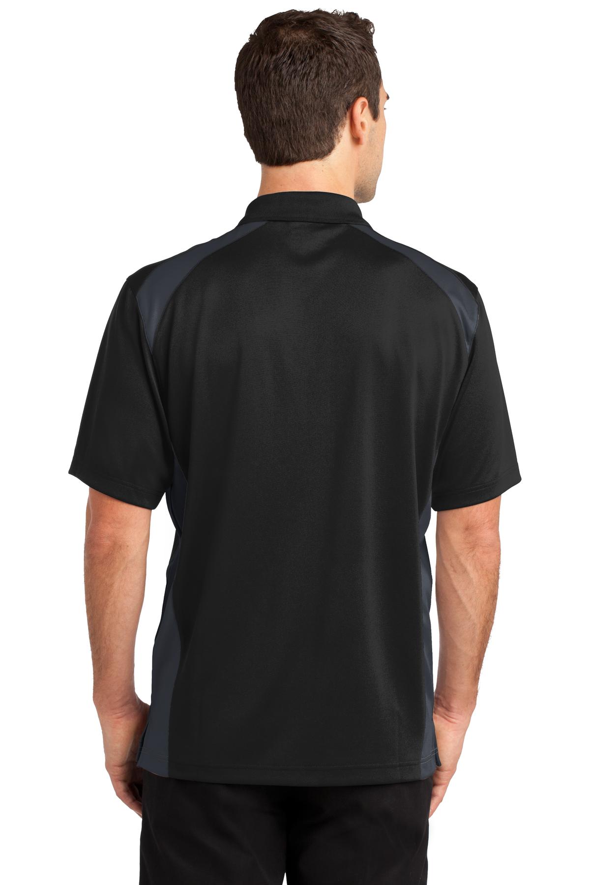 CornerStone® Select Snag-Proof Two Way Colorblock Pocket Polo