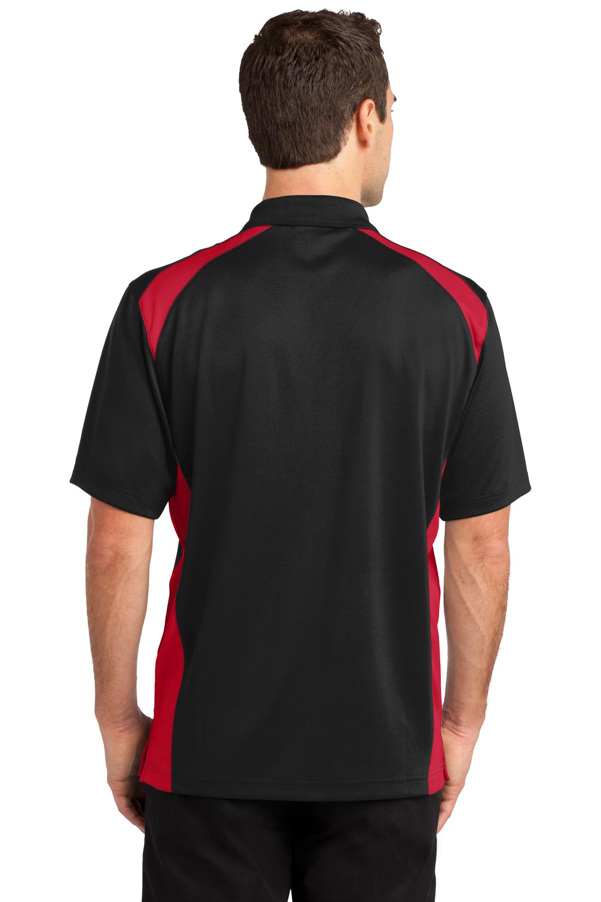 CornerStone® Select Snag-Proof Two Way Colorblock Pocket Polo