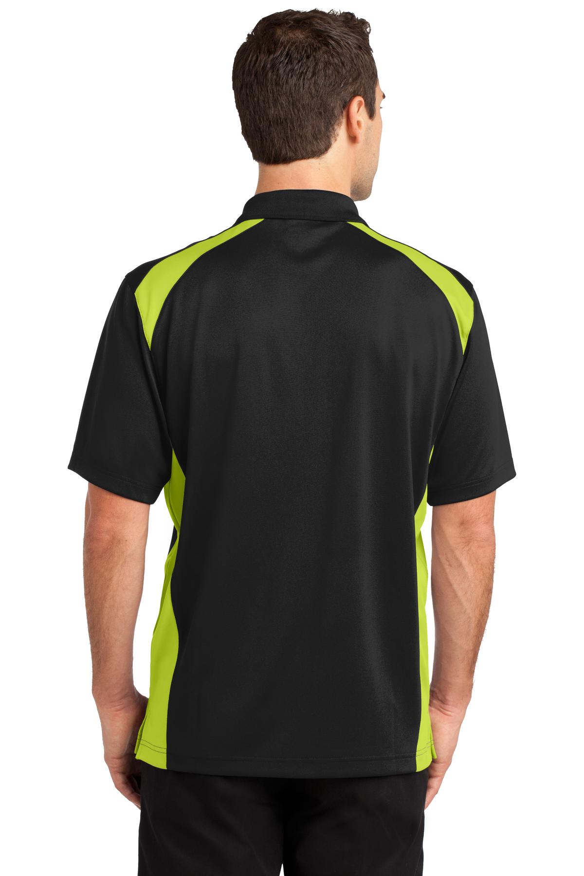 CornerStone® Select Snag-Proof Two Way Colorblock Pocket Polo