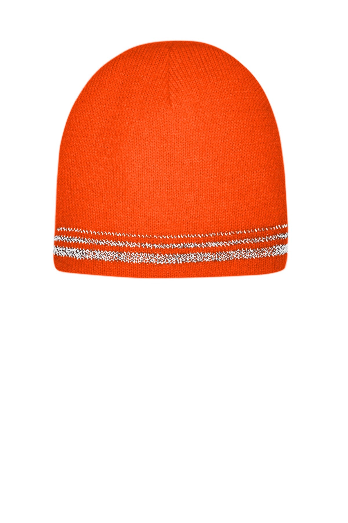 CornerStone® Lined Enhanced Visibility with Reflective Stripes Beanie