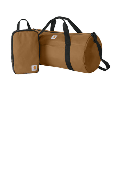 Carhartt® Canvas Packable Duffel with Pouch with Custom Embroidery