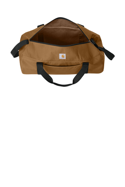 Carhartt® Canvas Packable Duffel with Pouch with Custom Embroidery