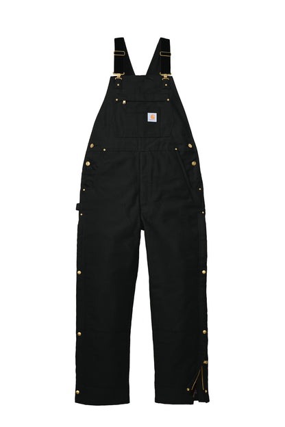 Carhartt® Tall Firm Duck Insulated Bib Overalls