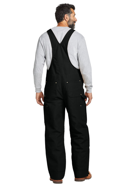 Carhartt® Tall Firm Duck Insulated Bib Overalls