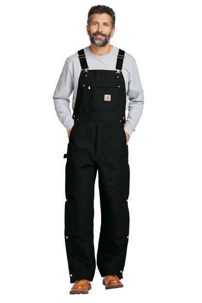 Carhartt® Tall Firm Duck Insulated Bib Overalls