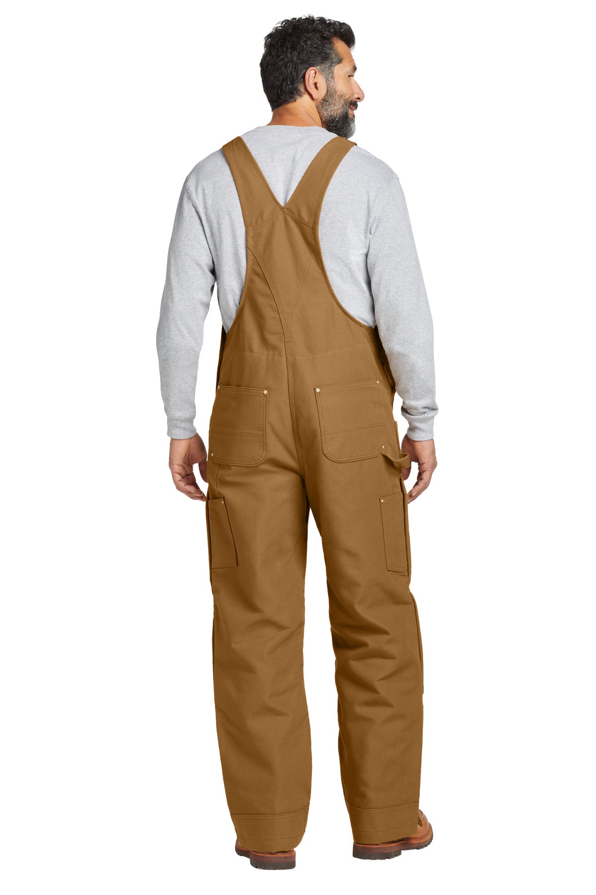 Carhartt® Tall Firm Duck Insulated Bib Overalls