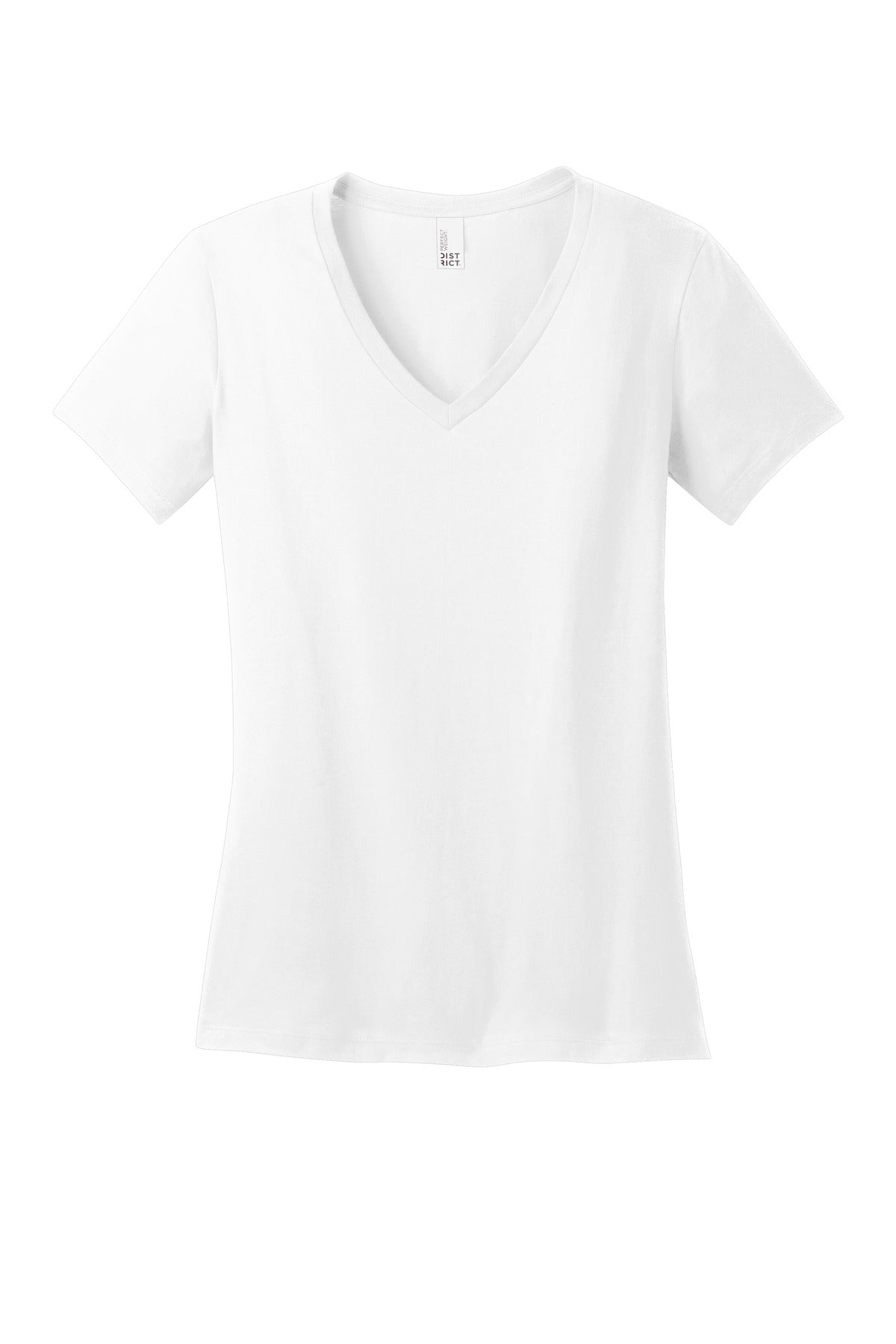 District® - Women's Perfect Weight® V-Neck Tee (CORE COLORS)