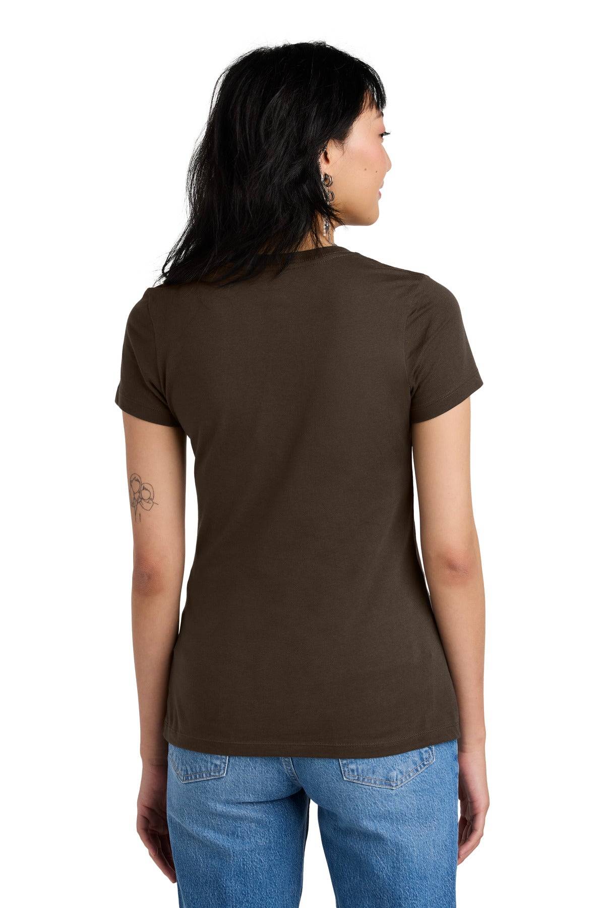 District® - Women's Perfect Weight® V-Neck Tee (CORE COLORS)