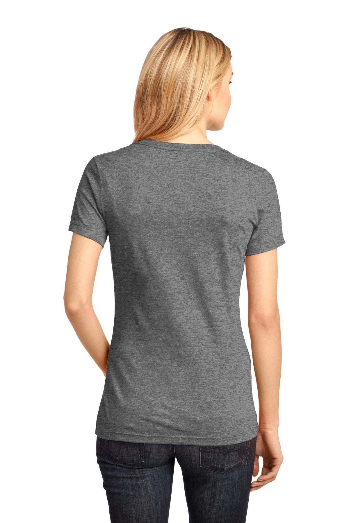 District® - Women's Perfect Weight® V-Neck Tee (CORE COLORS)