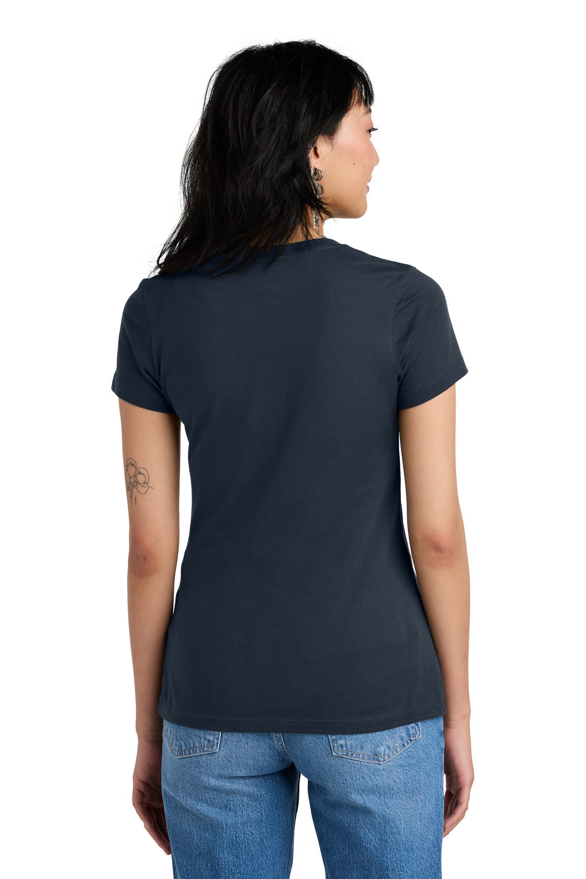 District® - Women's Perfect Weight® V-Neck Tee (CORE COLORS)