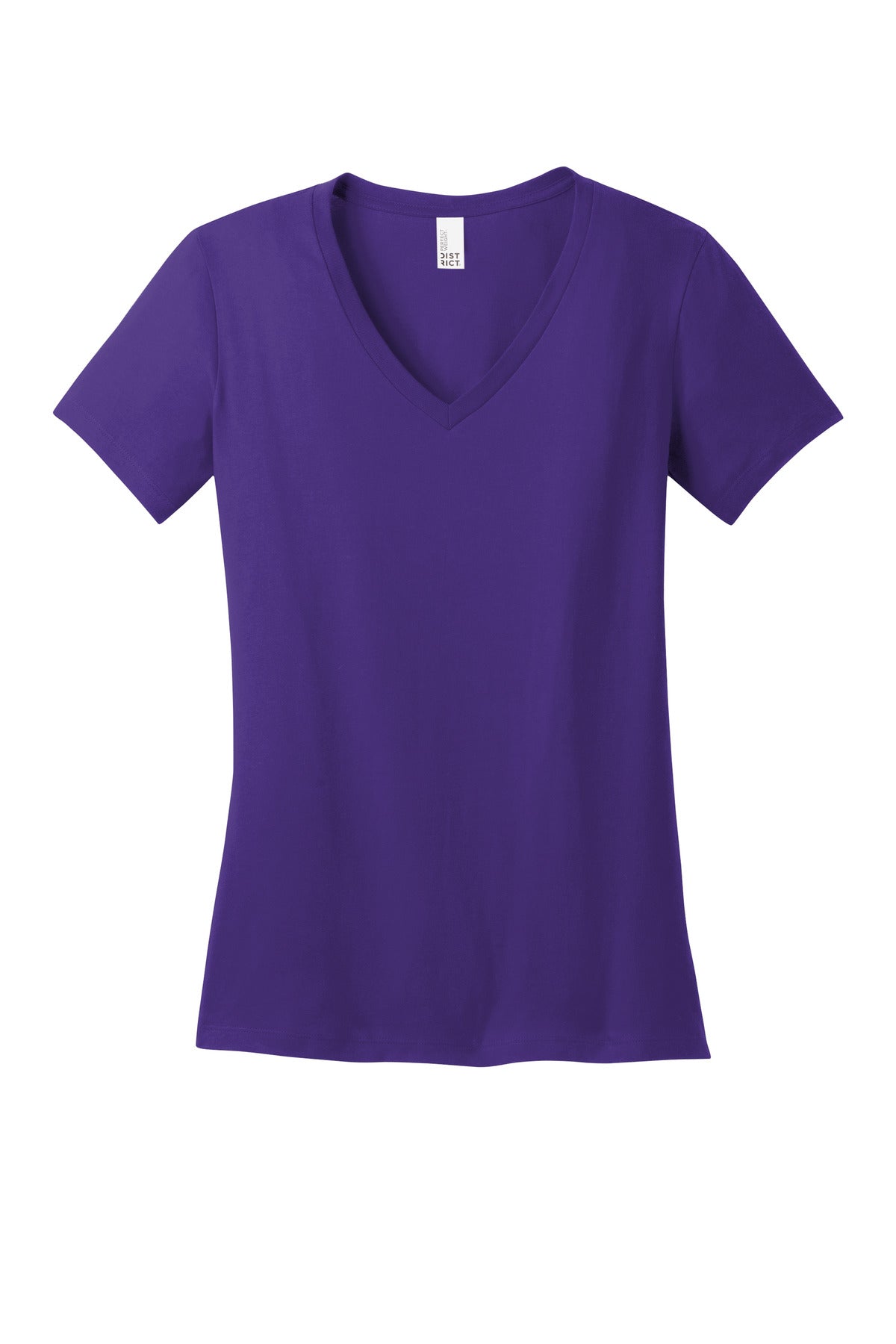 District® - Women's Perfect Weight® V-Neck Tee (CORE COLORS)