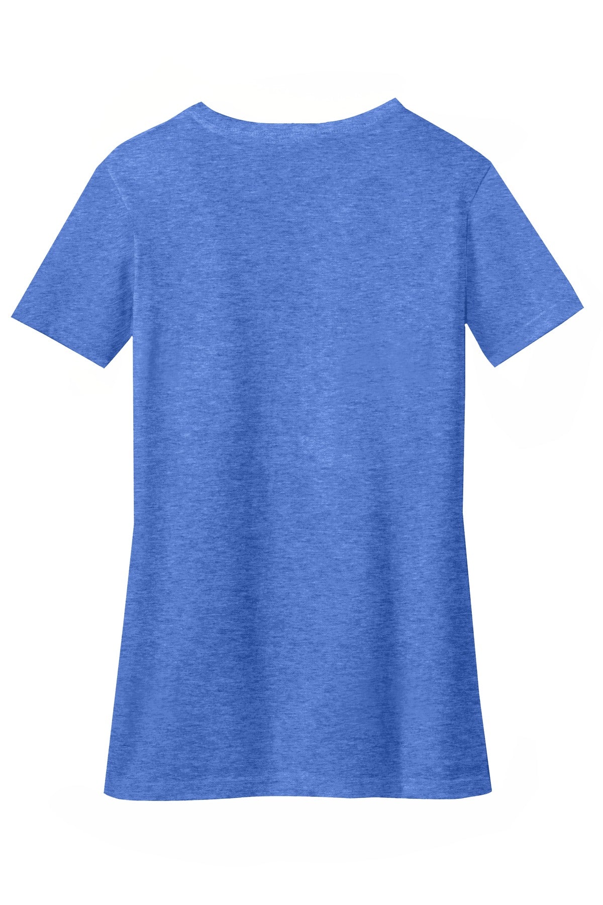 District® Women's Perfect Blend® CVC V-Neck Tee (CORE COLORS)