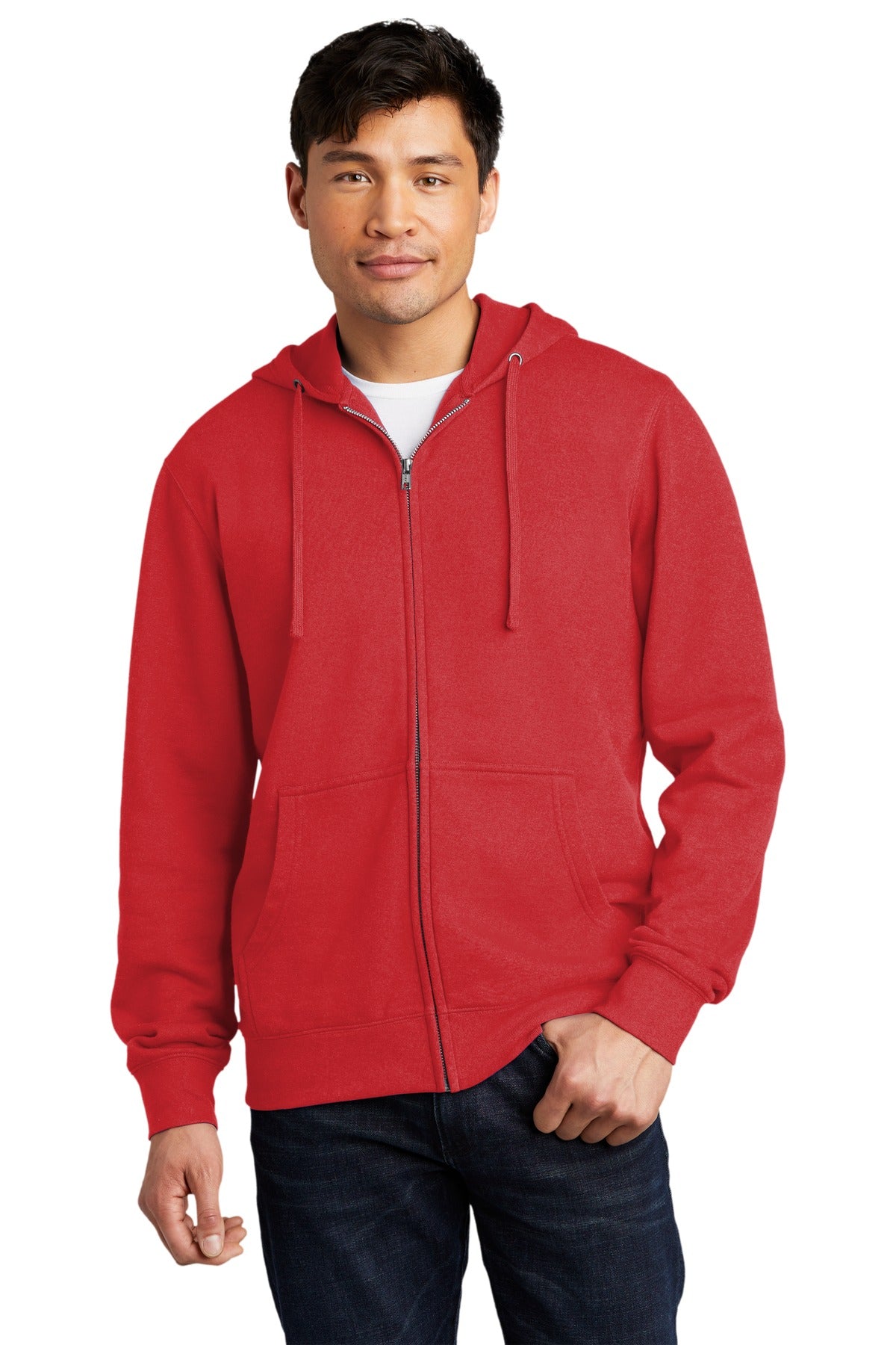 District® V.I.T.Fleece Full-Zip Hoodie (CORE COLORS)