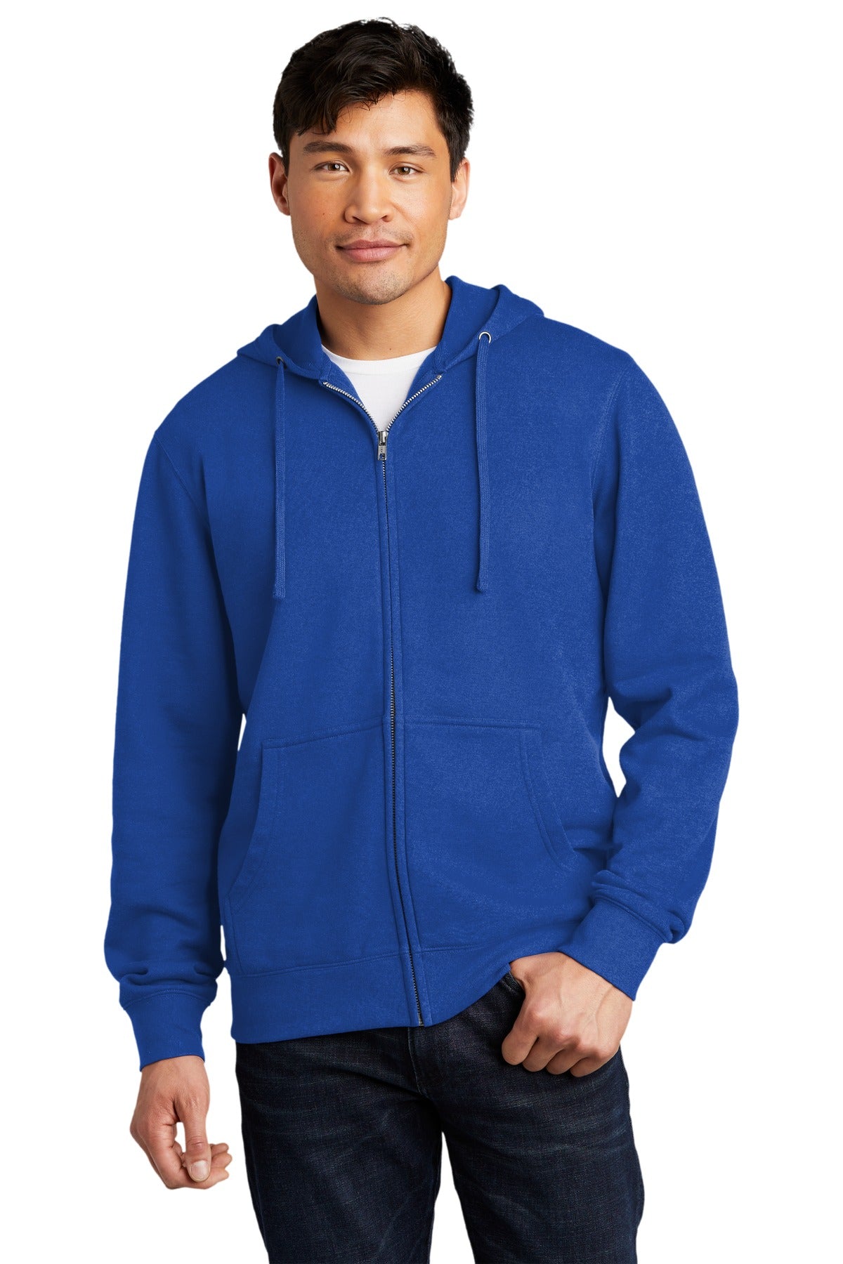 District® V.I.T.Fleece Full-Zip Hoodie (CORE COLORS)