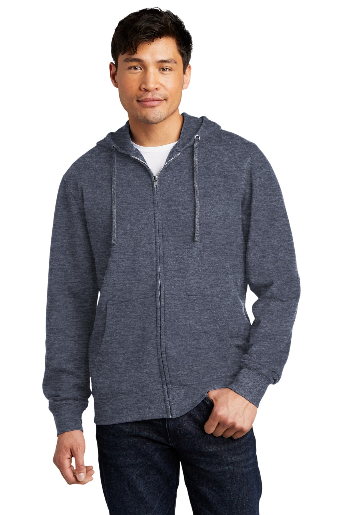 District® V.I.T.Fleece Full-Zip Hoodie (CORE COLORS)