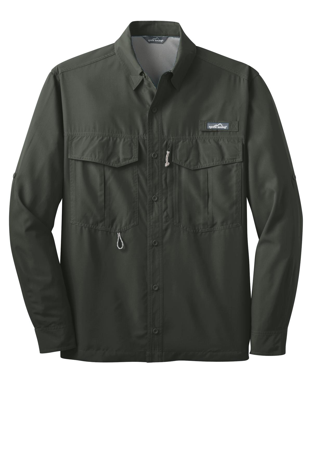 Eddie Bauer® - Long Sleeve Performance Fishing Shirt