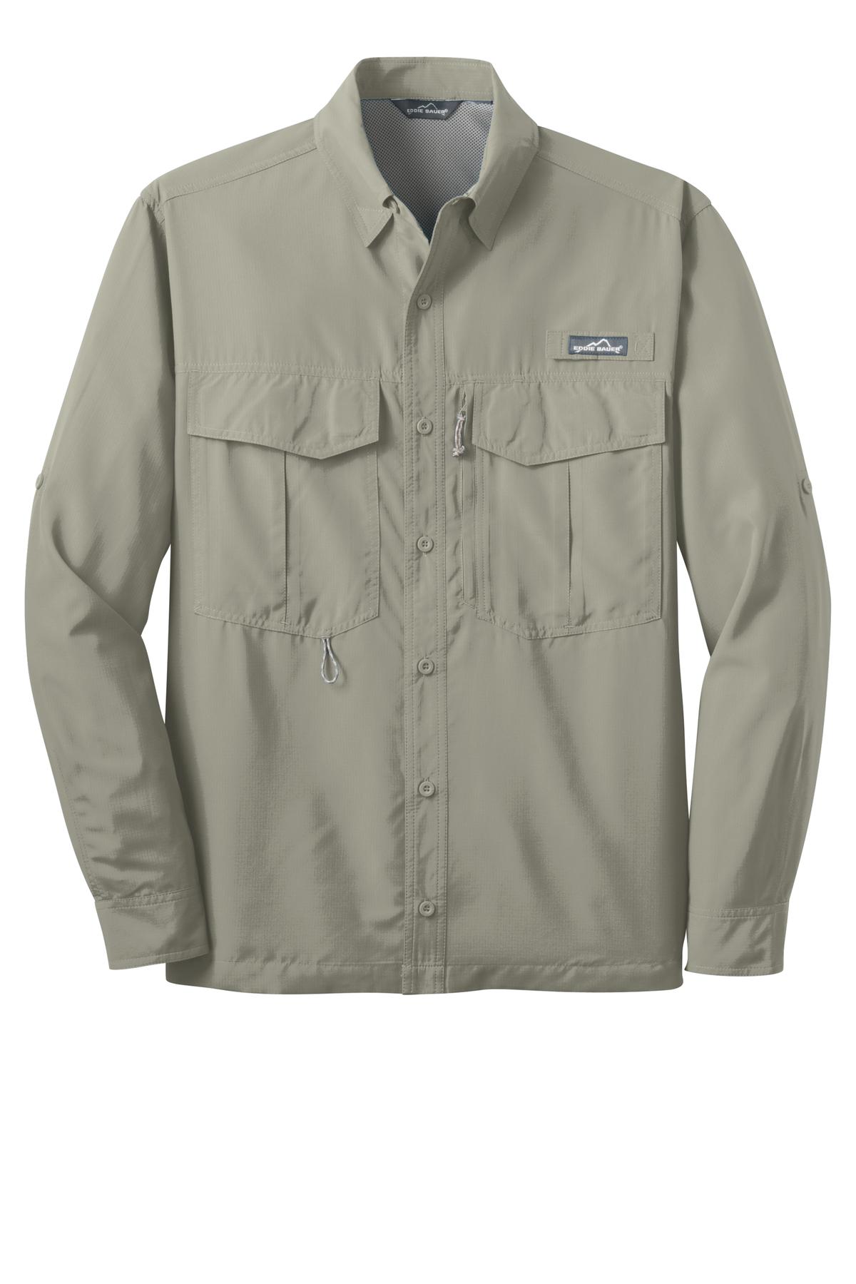 Eddie Bauer® - Long Sleeve Performance Fishing Shirt