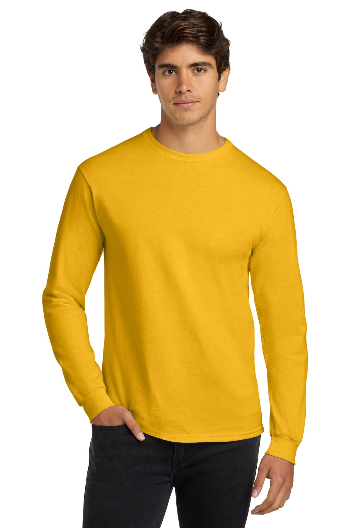 Gildan® - Ultra Cotton® 100% US Cotton Long Sleeve T-Shirt (CORE COLORS)