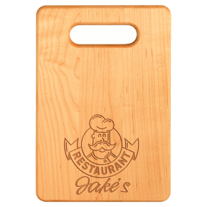 Maple Cutting Board with Handle