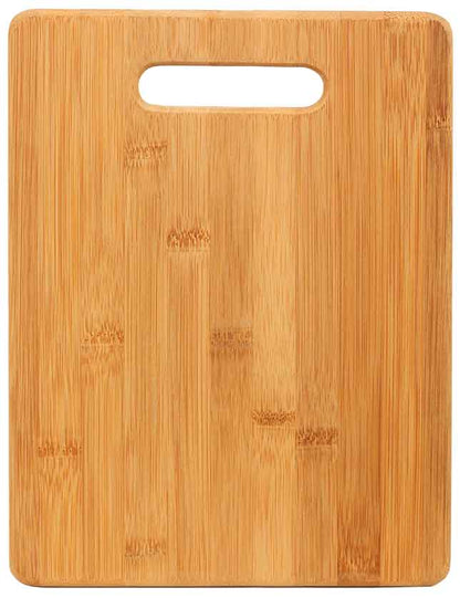 Bamboo Rectangle Cutting Boards with Handles - Multiple Sizes