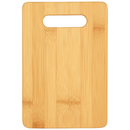 Bamboo Rectangle Cutting Boards with Handles - Multiple Sizes