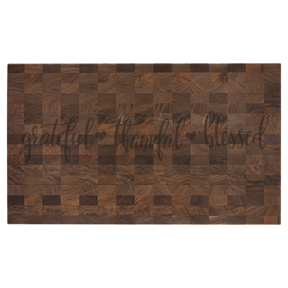 Walnut Butcherblock Cutting Board