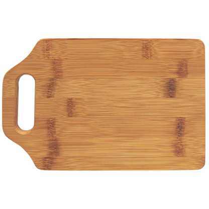 Natural Bamboo Cutting Board with Handle