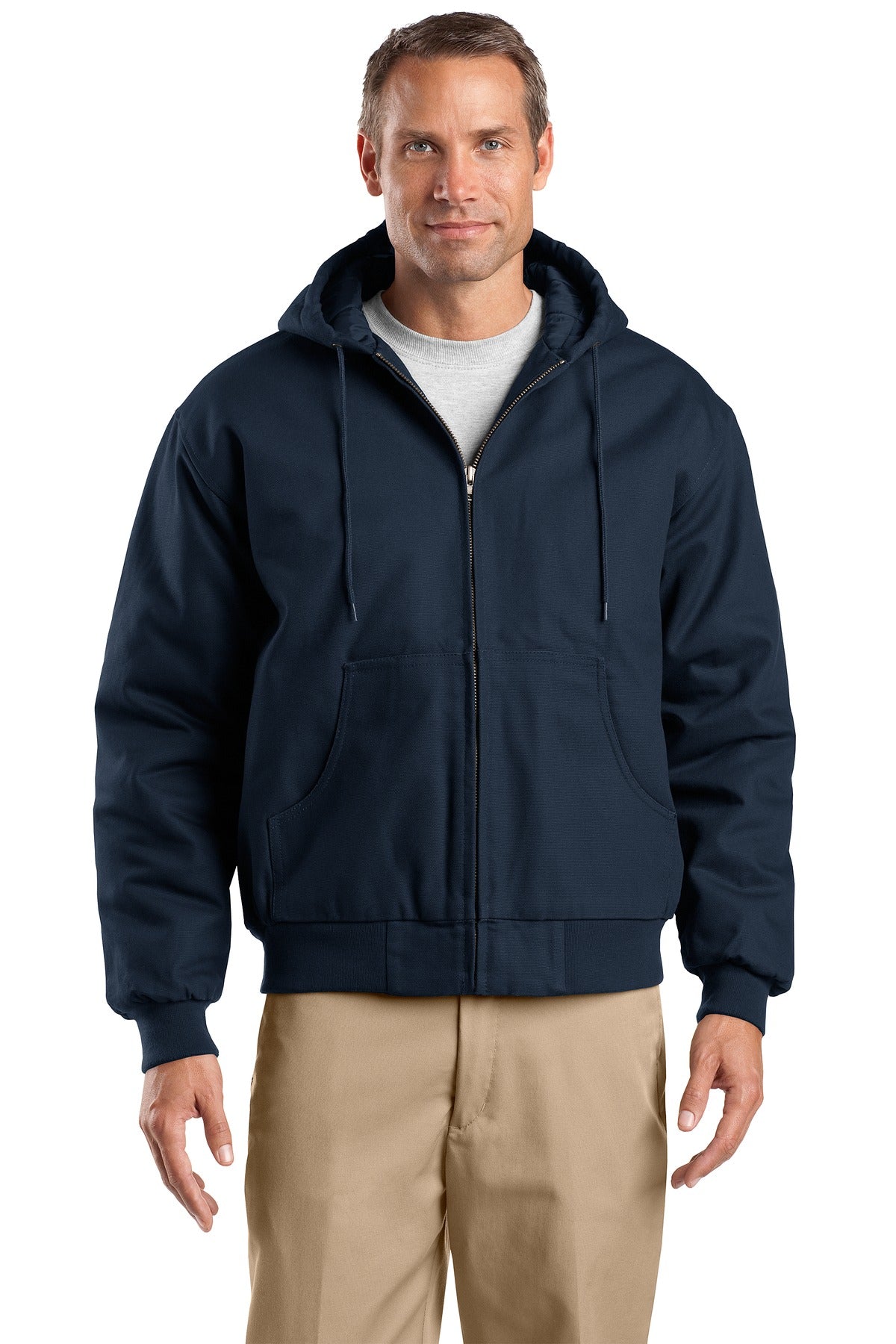 CornerStone® Tall Duck Cloth Hooded Work Jacket