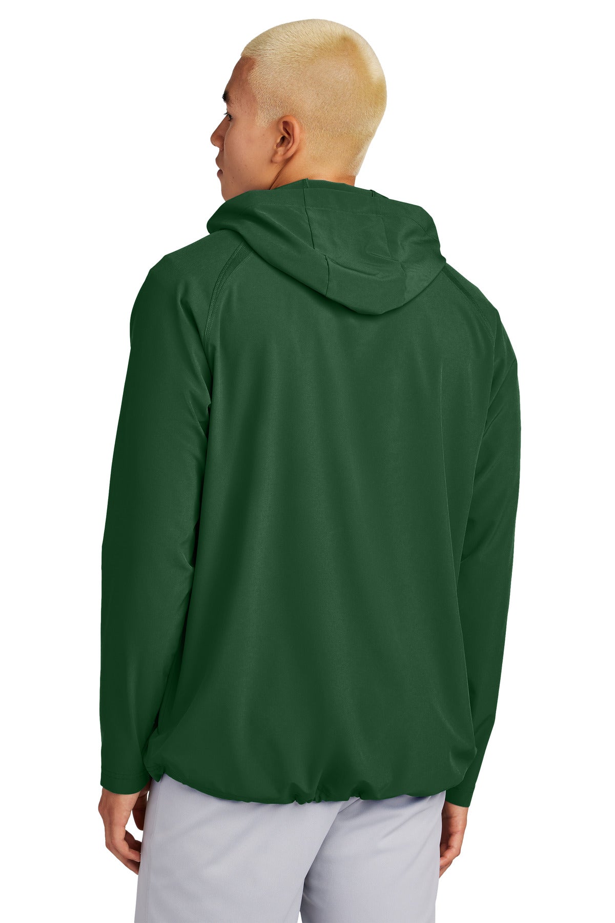 Sport-Tek® Repeat 1/2-Zip Long Sleeve Hooded Jacket