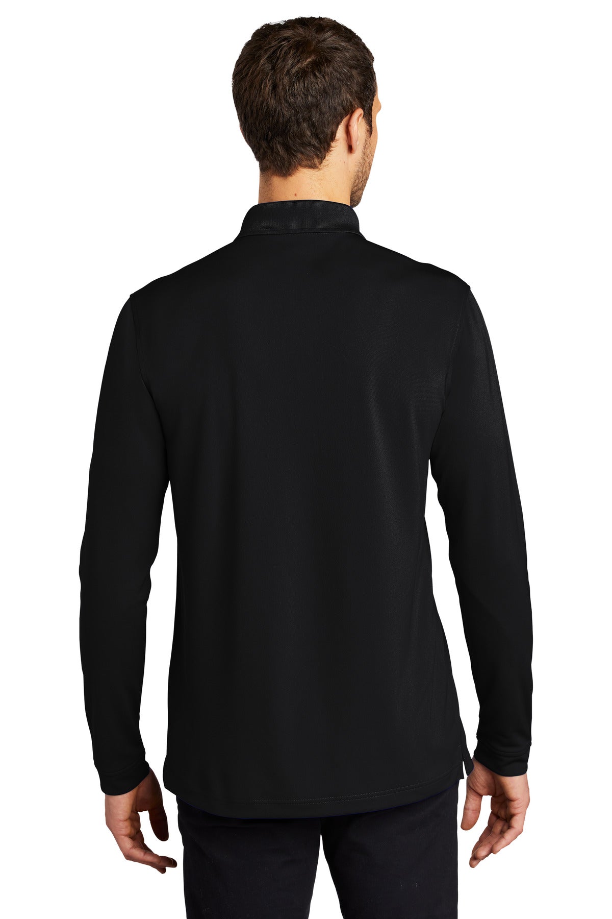 Port Authority® Dry Zone® UV Micro-Mesh Long Sleeve Polo