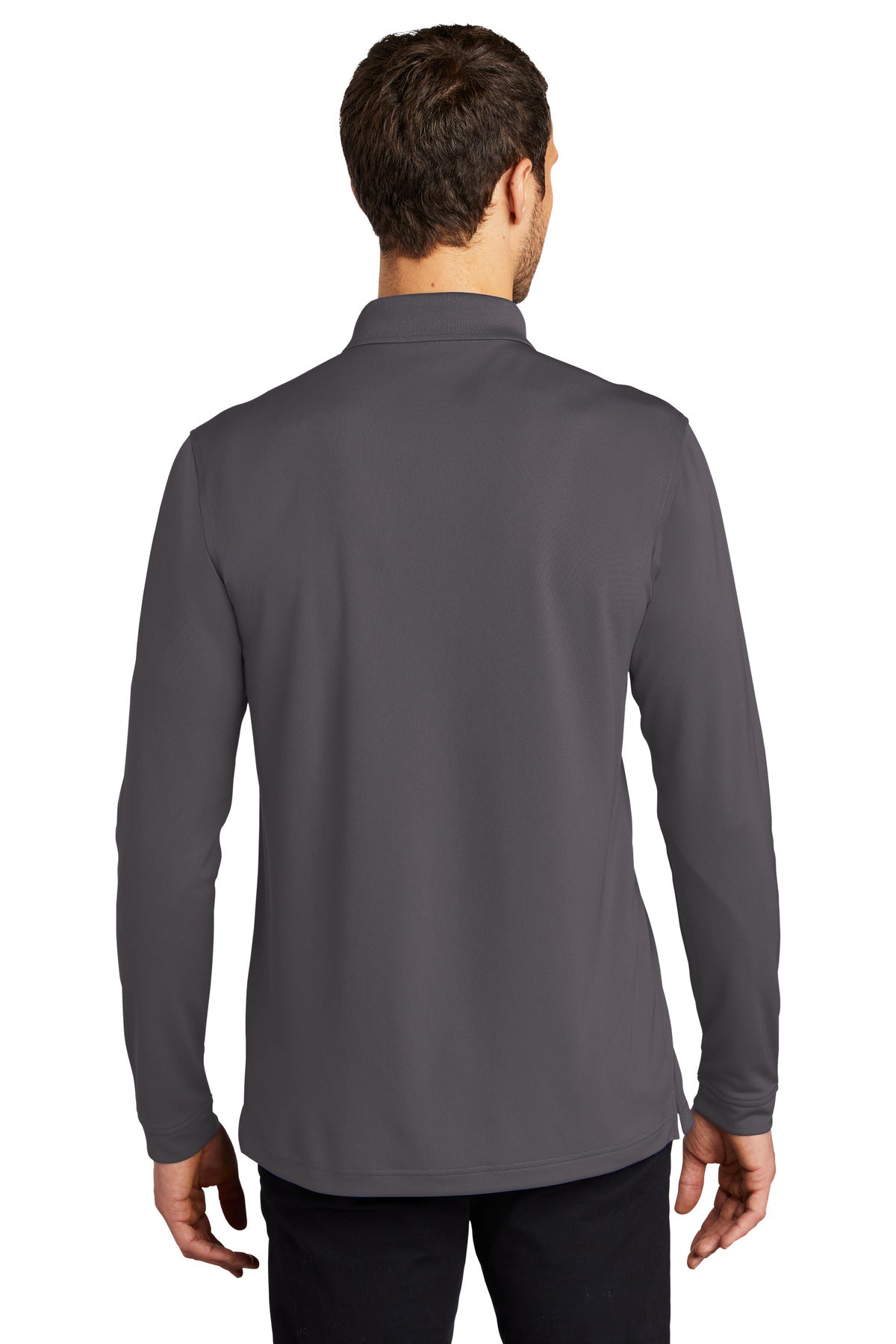 Port Authority® Dry Zone® UV Micro-Mesh Long Sleeve Polo