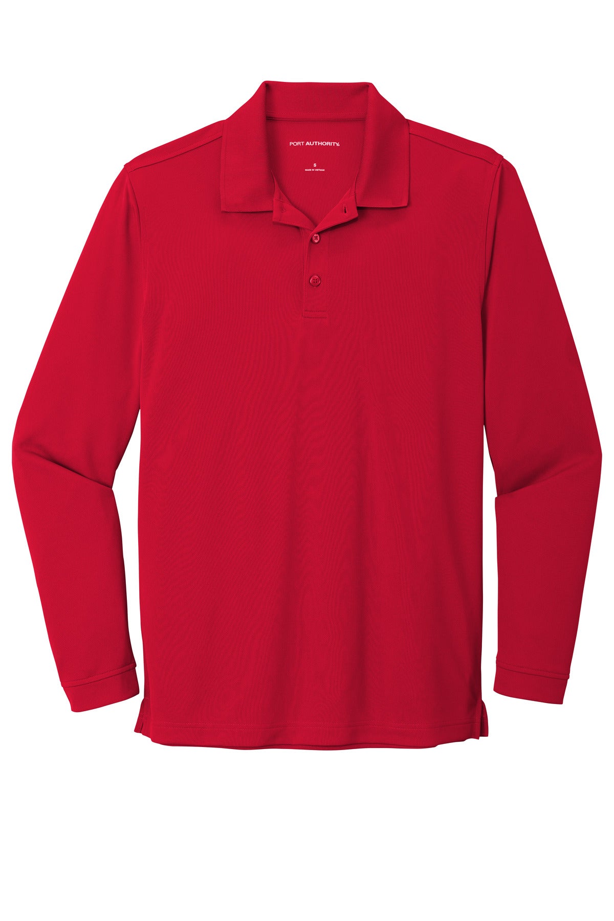 Port Authority® Dry Zone® UV Micro-Mesh Long Sleeve Polo