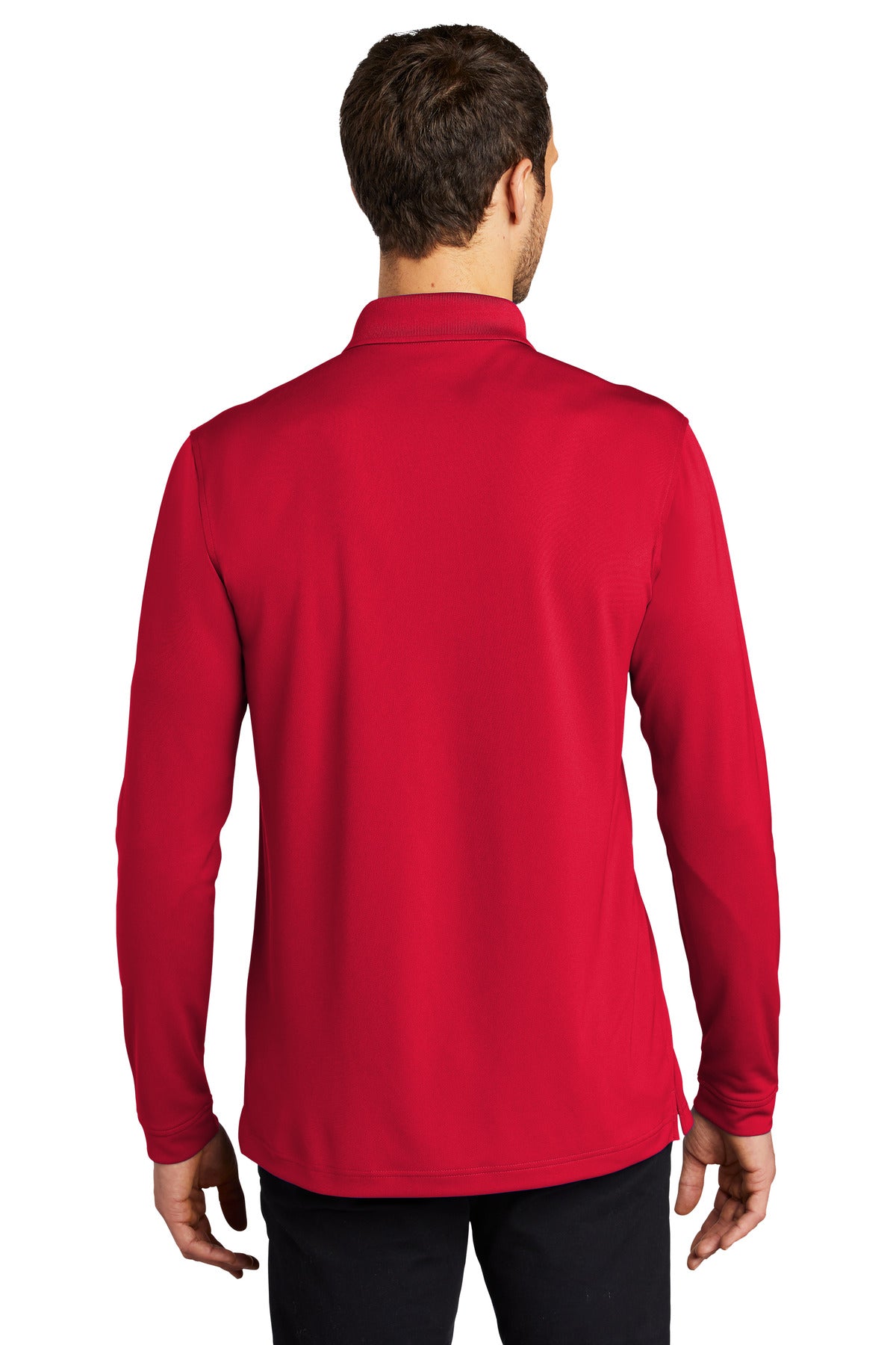 Port Authority® Dry Zone® UV Micro-Mesh Long Sleeve Polo