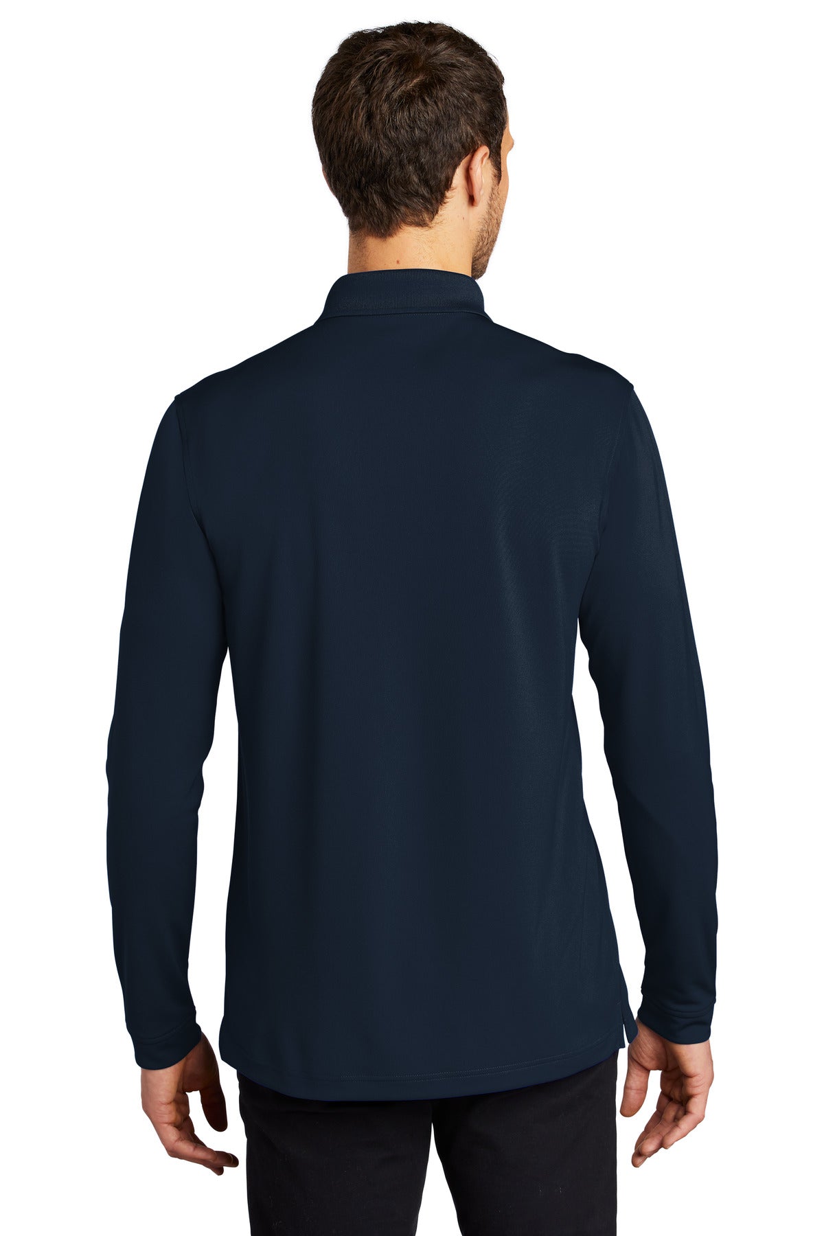 Port Authority® Dry Zone® UV Micro-Mesh Long Sleeve Polo