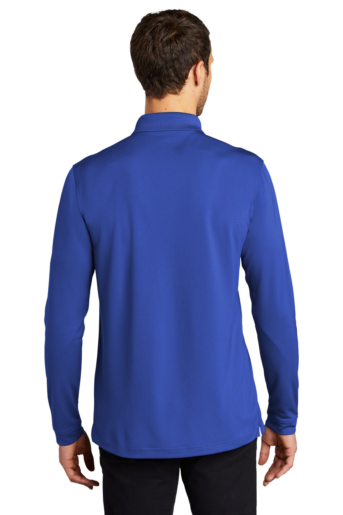 Port Authority® Dry Zone® UV Micro-Mesh Long Sleeve Polo