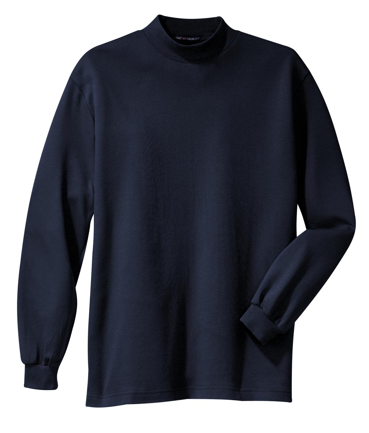 Port Authority® Interlock Knit Mock Turtleneck