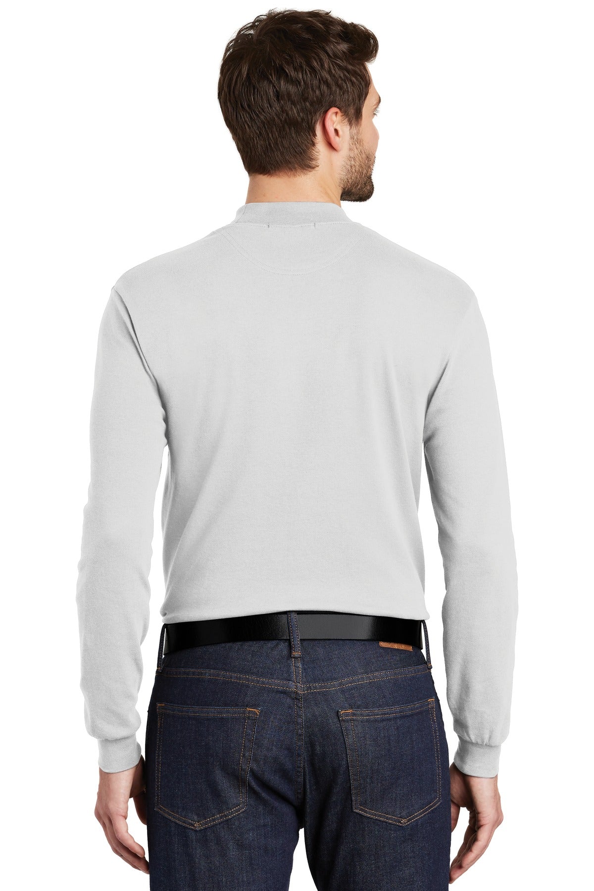 Port Authority® Interlock Knit Mock Turtleneck