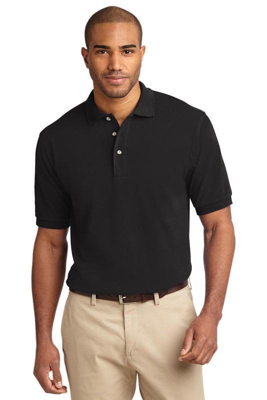 Port Authority® Heavyweight Cotton Pique Polo