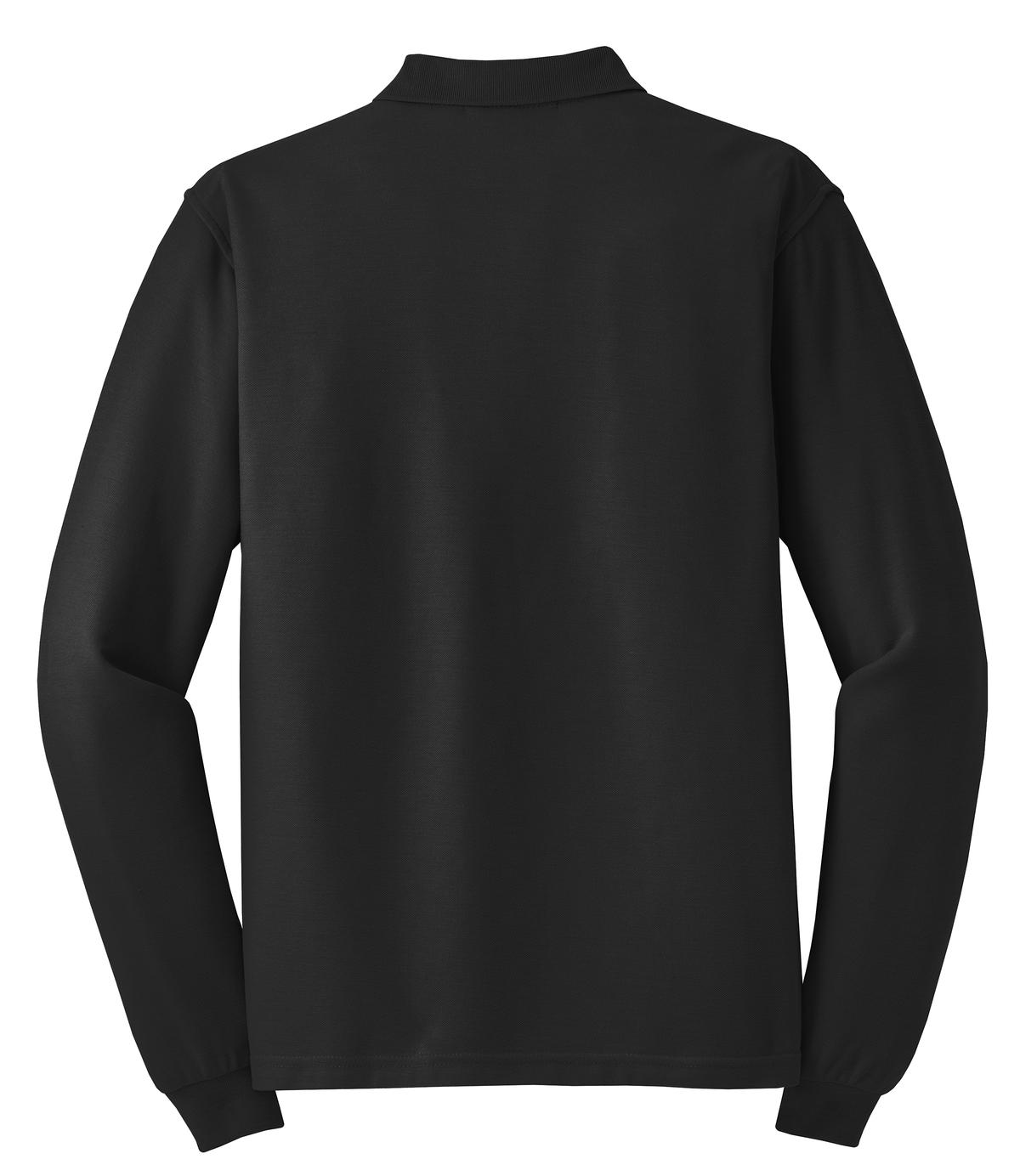 Port Authority® Silk Touch Long Sleeve Polo