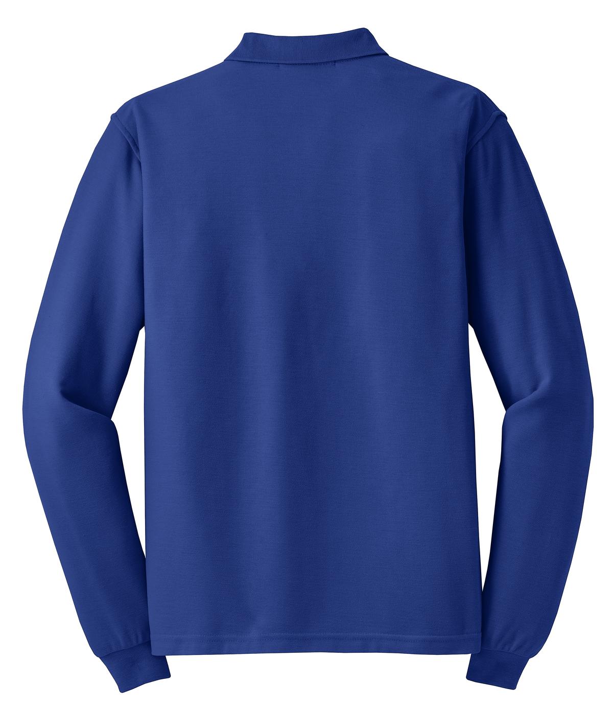 Port Authority® Silk Touch Long Sleeve Polo